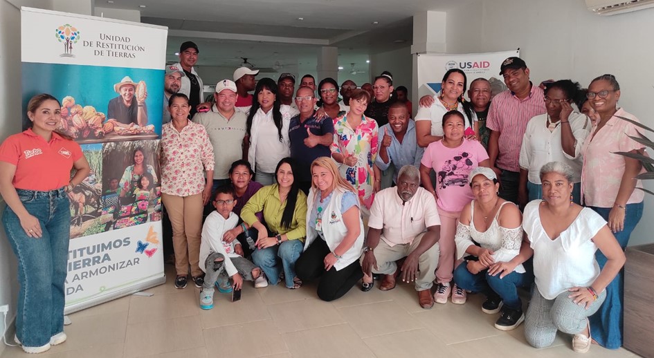 La URT Apartadó y USAID se articulan para impulsar los subcomités de tierras en Urabá