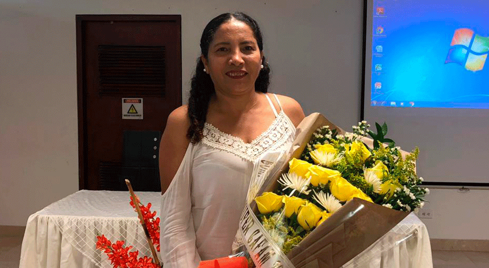 Beneficiaria de restitución de Chengue está nominada al Premio Mujer Cafam 2019 