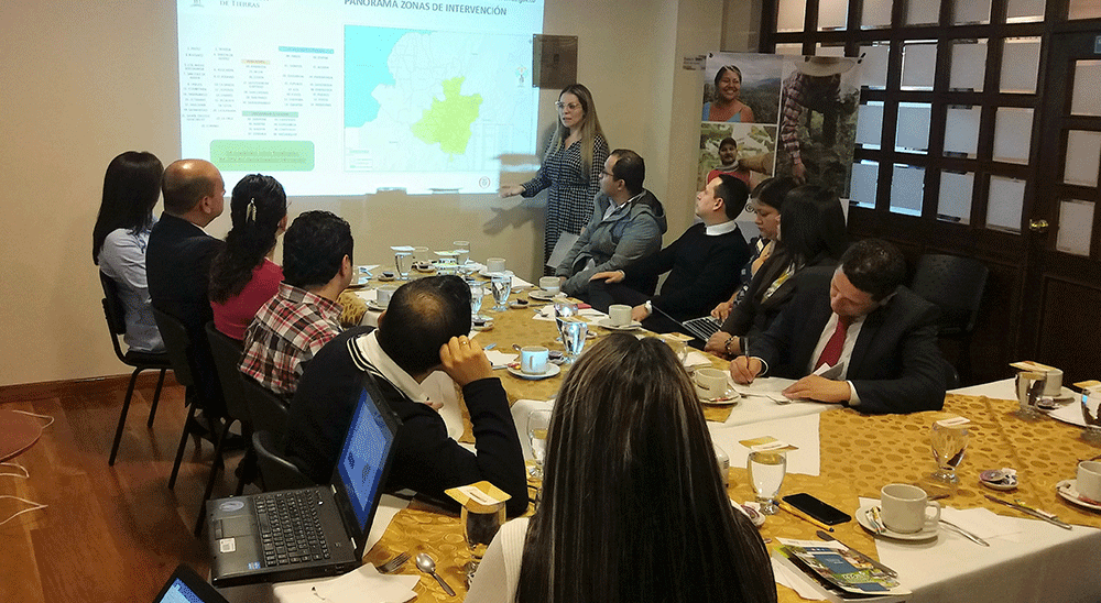 En Nariño, Unidad de Restitución de Tierras y Defensoría del Pueblo protegen derechos de terceros intervinientes 