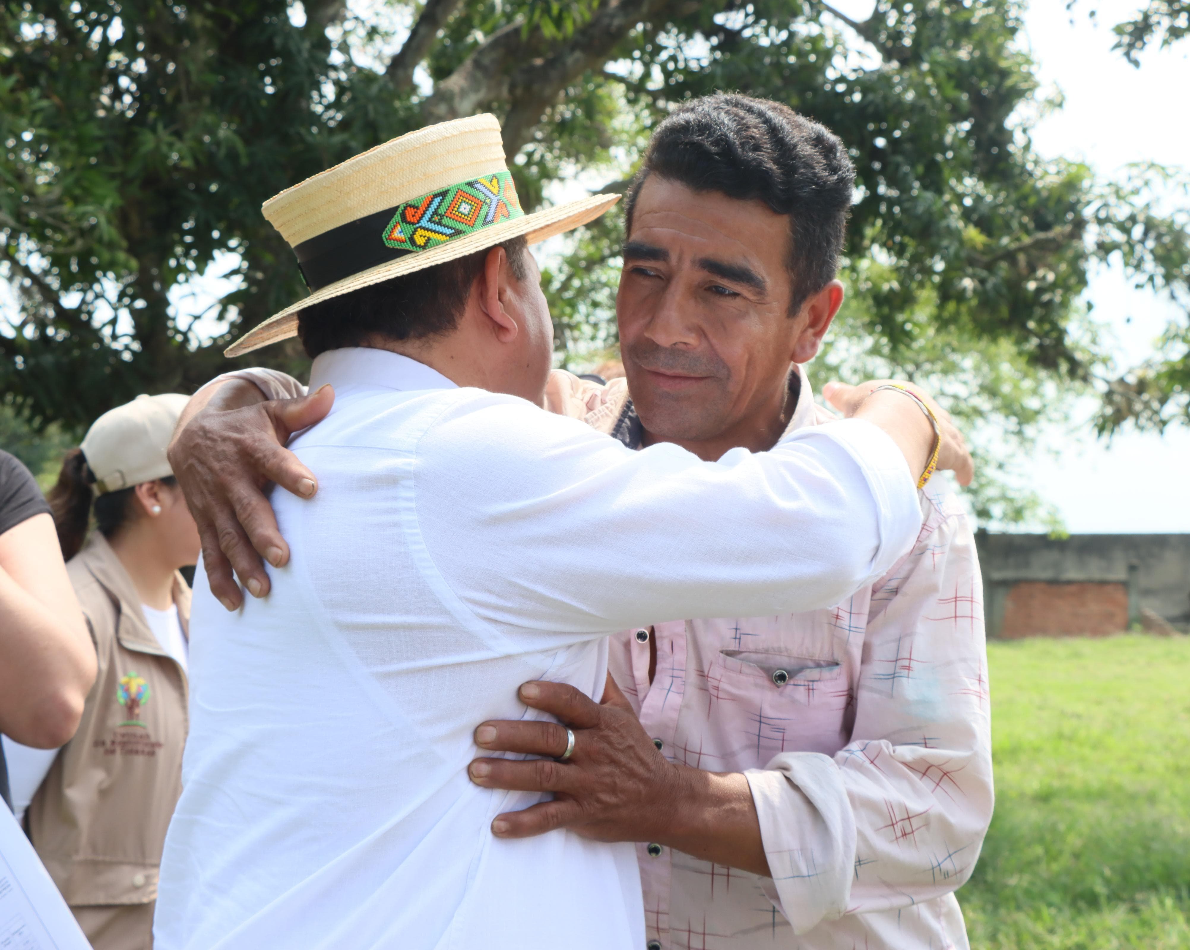 La familia Filigrana Lugo ahora podrá trabajar la tierra y, mediante acompañamiento de la entidad, garantizar su sustento y una despensa alimentaria para la comunidad.