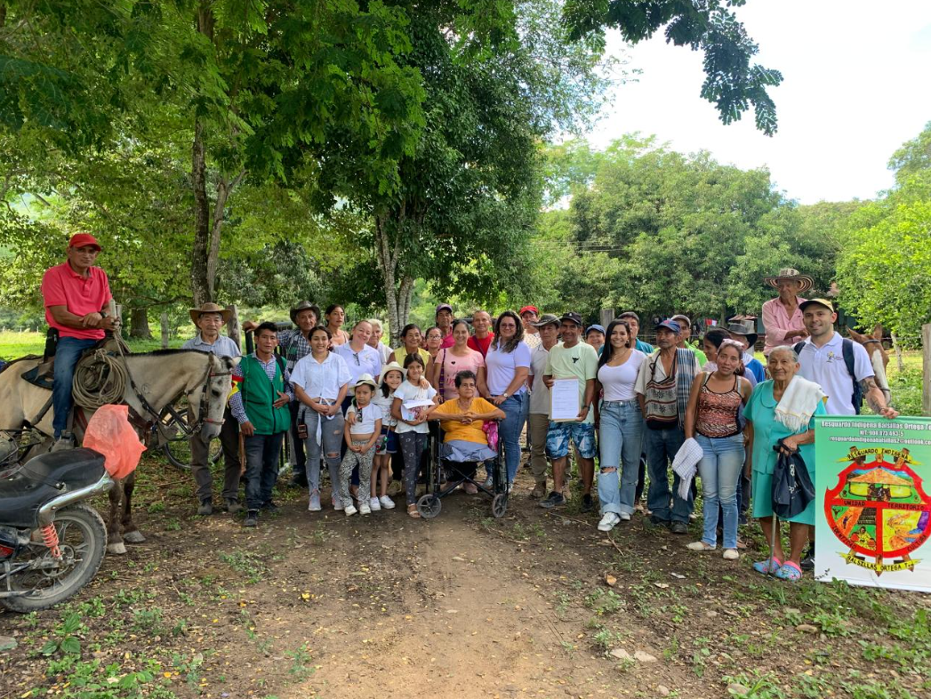 Esta comunidad, ubicada en el municipio de Ortega, ha dado un paso significativo en su lucha por la recuperación de sus tierras.