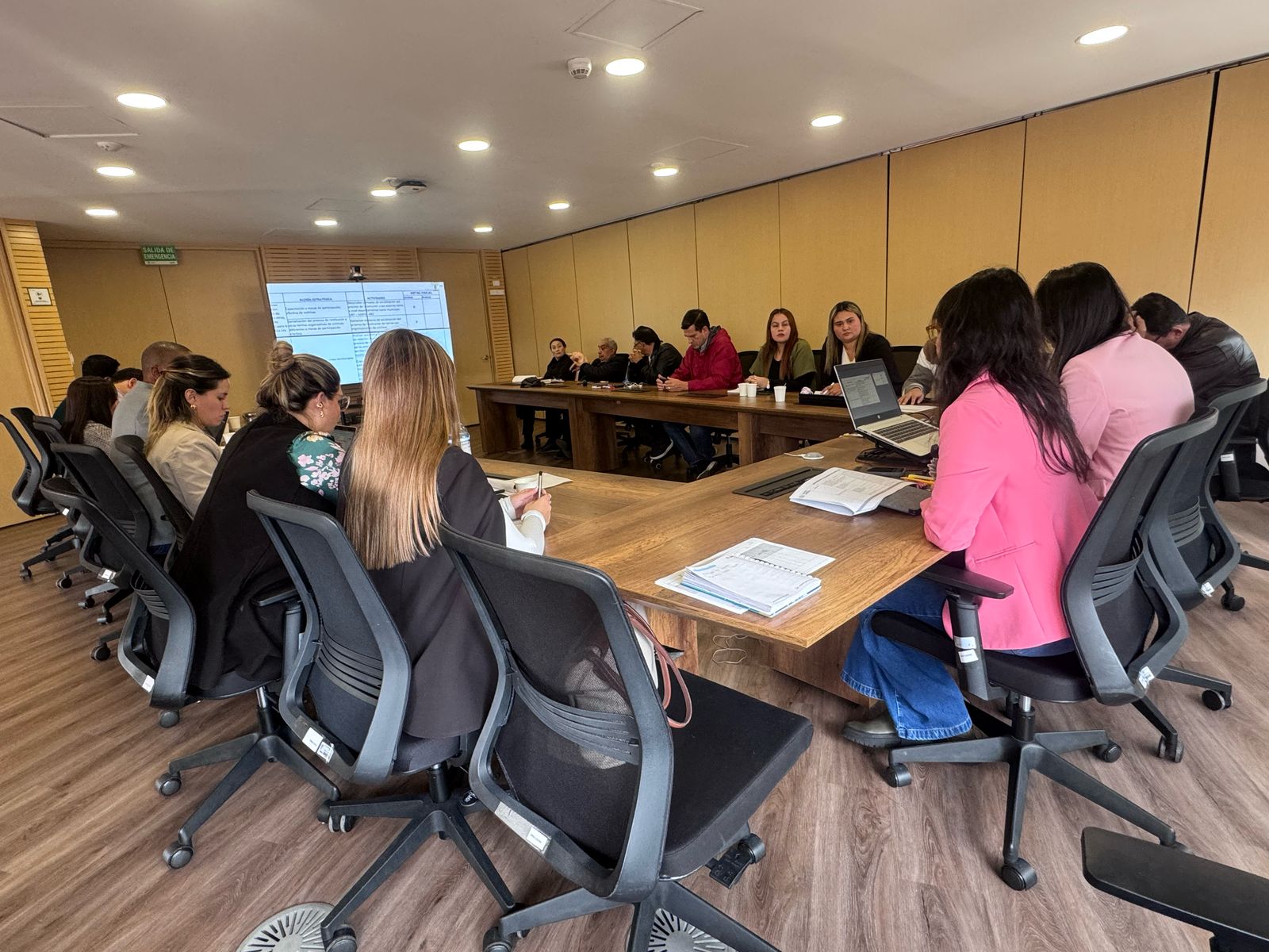 Con la participación de más de 15 delegados de entidades del SNARIV, se desarrolló este espacio para establecer compromisos que permitan dar celeridad a las órdenes impartidas en las sentencias.