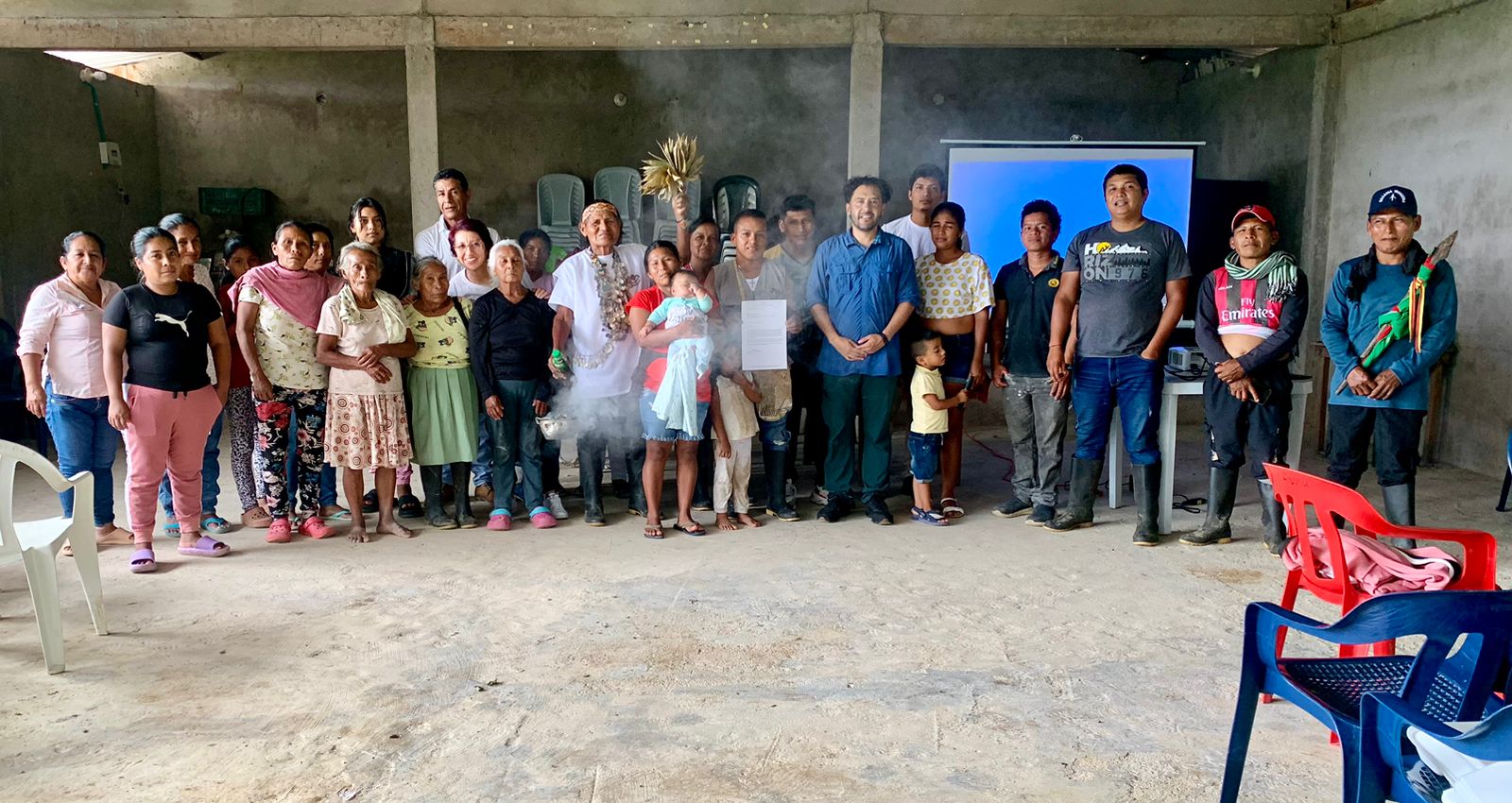 Gracias a la gestión de la URT, un tribunal especializado emitió medidas para salvaguardar a la comunidad mientras se desarrolla este proceso judicial. 