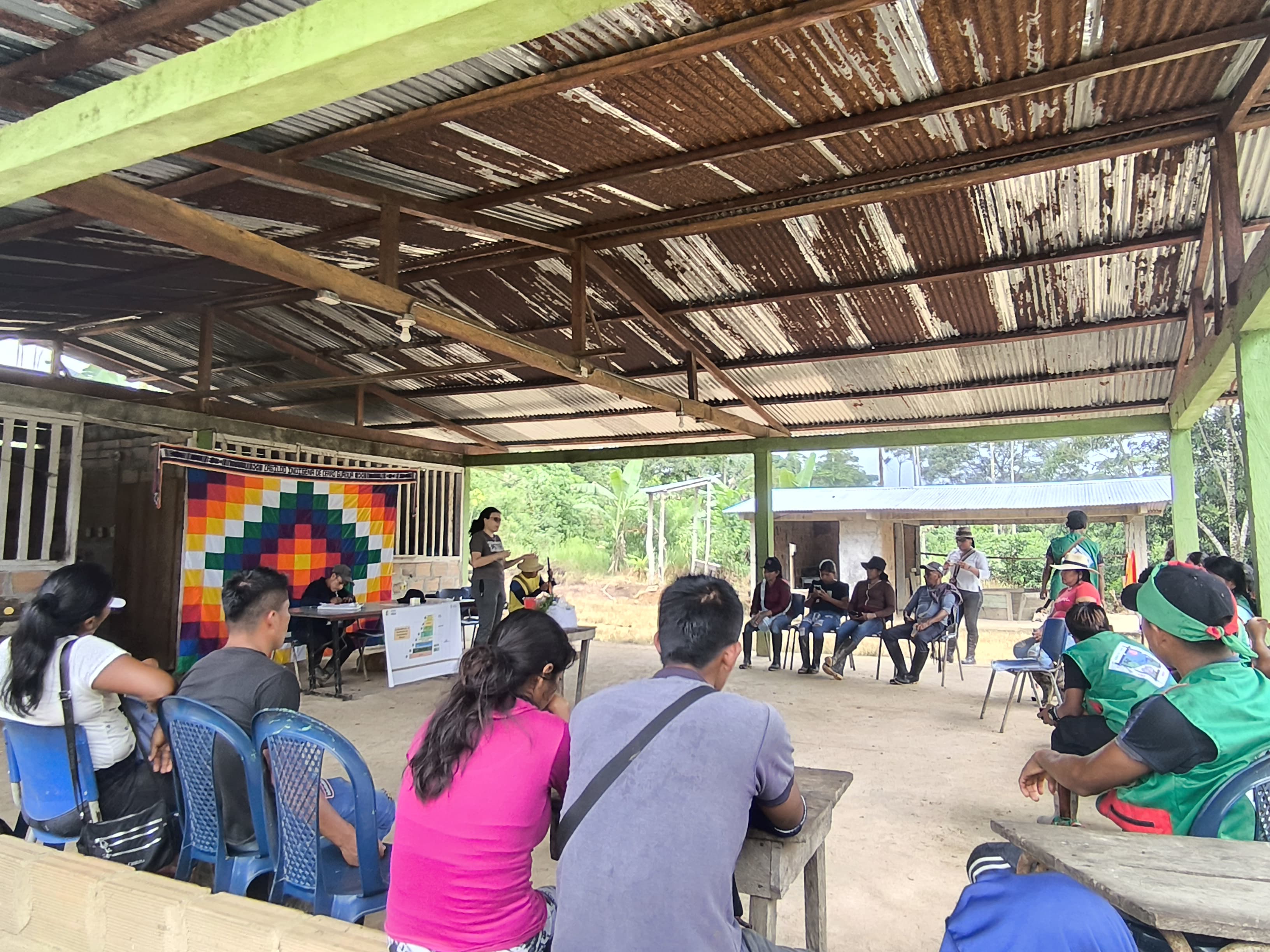 El equipo étnico de la territorial visitó estos territorios ancestrales, para caracterizar los daños que han padecido sus habitantes debido al conflicto armado. 
