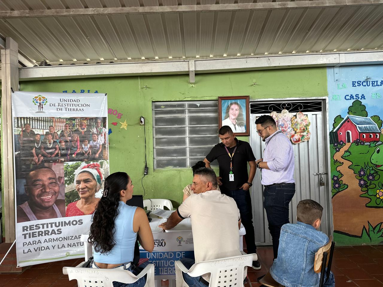 La entidad tuvo como objetivo acercar la oferta institucional a la población rural que, por distintas razones, no puede trasladarse hasta la ciudad de Cúcuta para recibir orientación y acompañamiento en sus solicitudes de restitución.